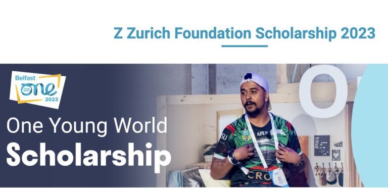 Z Zurich Foundation One Young World Scholarship 2026 (Fully Funded to ...